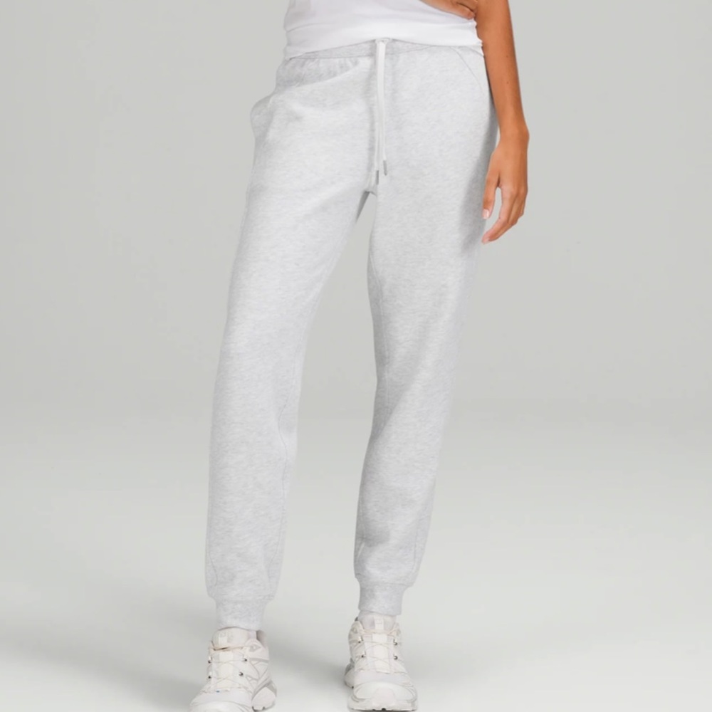 Lululemon Soft Grey Joggers